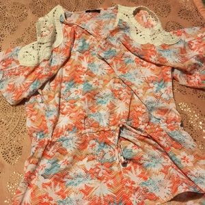 A multi colored shirt